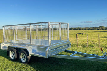 9x5  Heavy Duty Tandem Trailer with hydraulic brake (2500kg) GVM